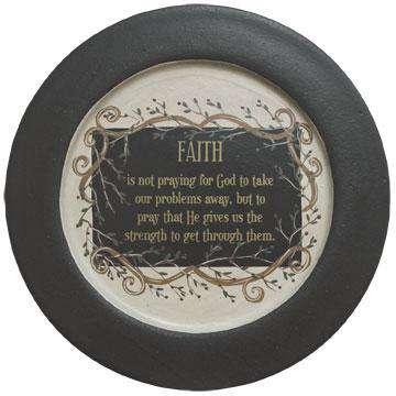 Faith & Vine Plate - The Fox Decor